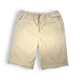 Levi’s Boys’ Slim Fit Beige Shorts XL - Drawstring Elastic Waist Band